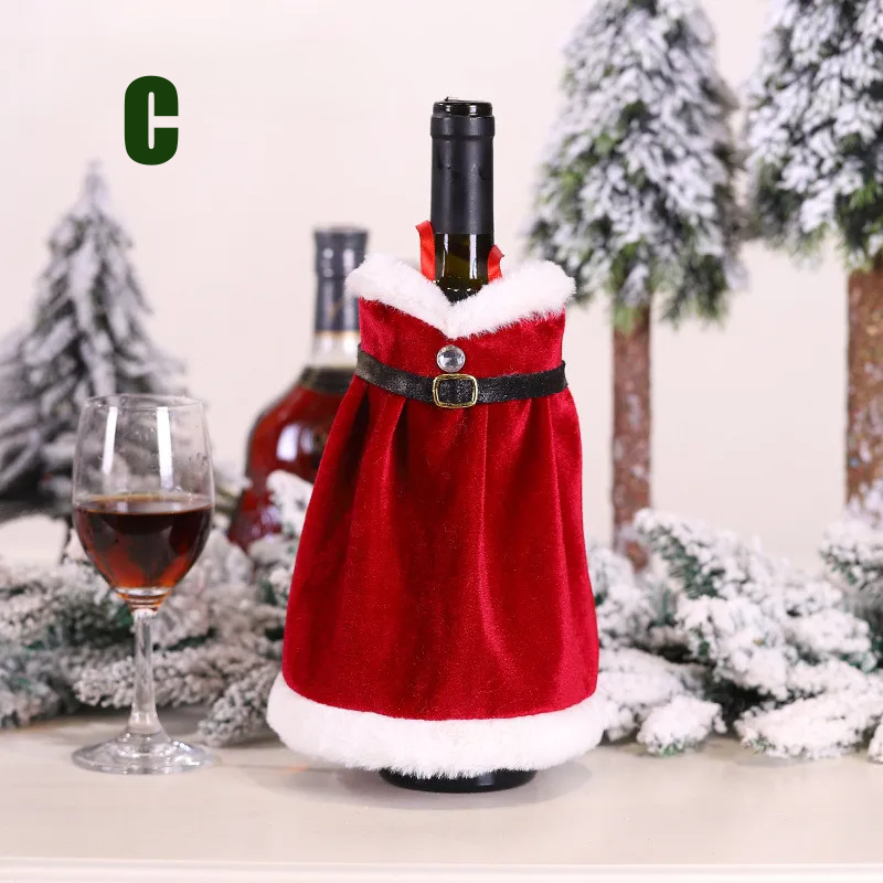 Christmas Wine Bottle Cover