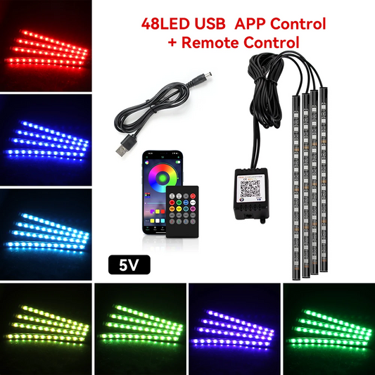 Neon Footwell Lamps with APP & Music Control