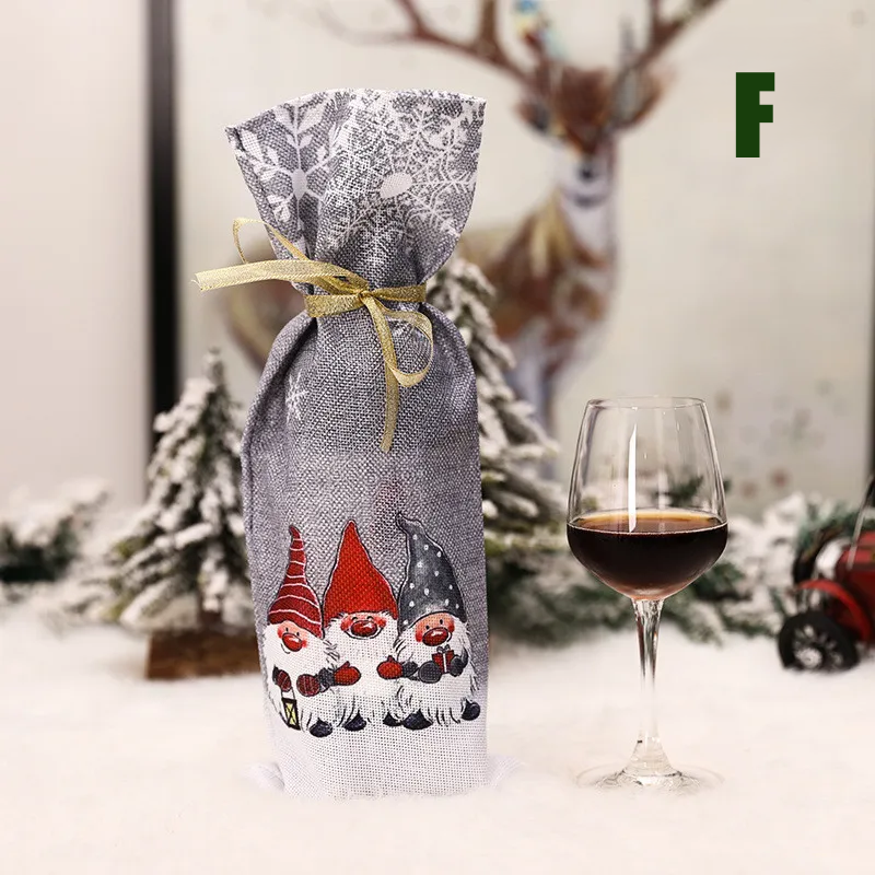 Christmas Wine Bottle Cover
