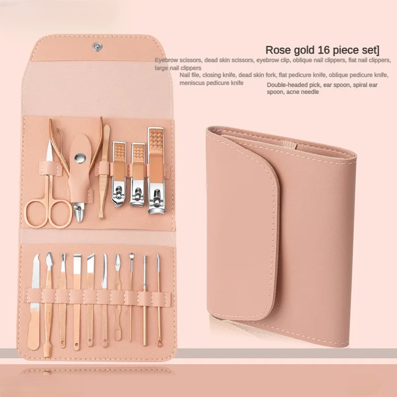 Premium Stainless Steel Manicure & Pedicure Tools