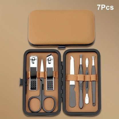 Cappuccino Premium Nail & Pedicure Tool Set