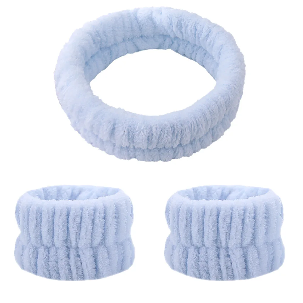 Face Cleansing Hairband and Wristbands