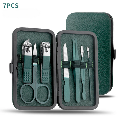 Green Mint Premium Nail & Pedicure Tool Set