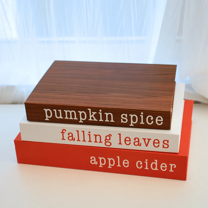 Set of 3 Foldable Designer Fake Books