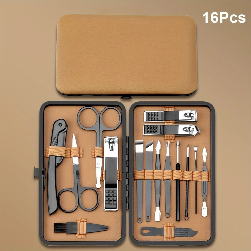 Cappuccino Premium Nail & Pedicure Tool Set