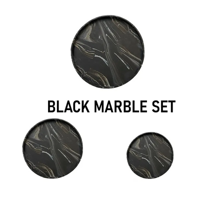 Round Decorative Tray (3PCS)
