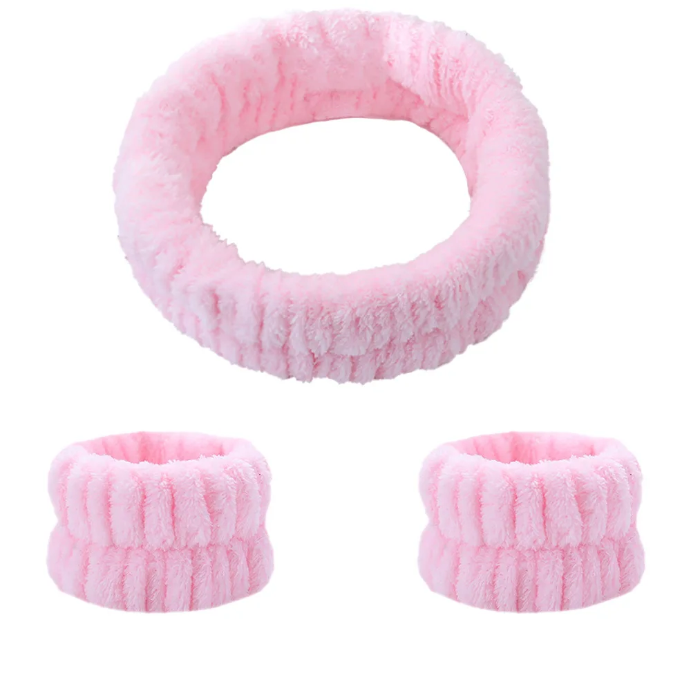 Face Cleansing Hairband and Wristbands