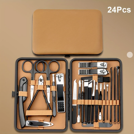 Cappuccino Premium Nail & Pedicure Tool Set