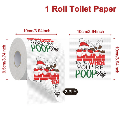 Christmas Toilet Paper Roll