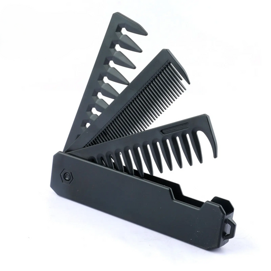 2 in 1 Folding Pocket Comb