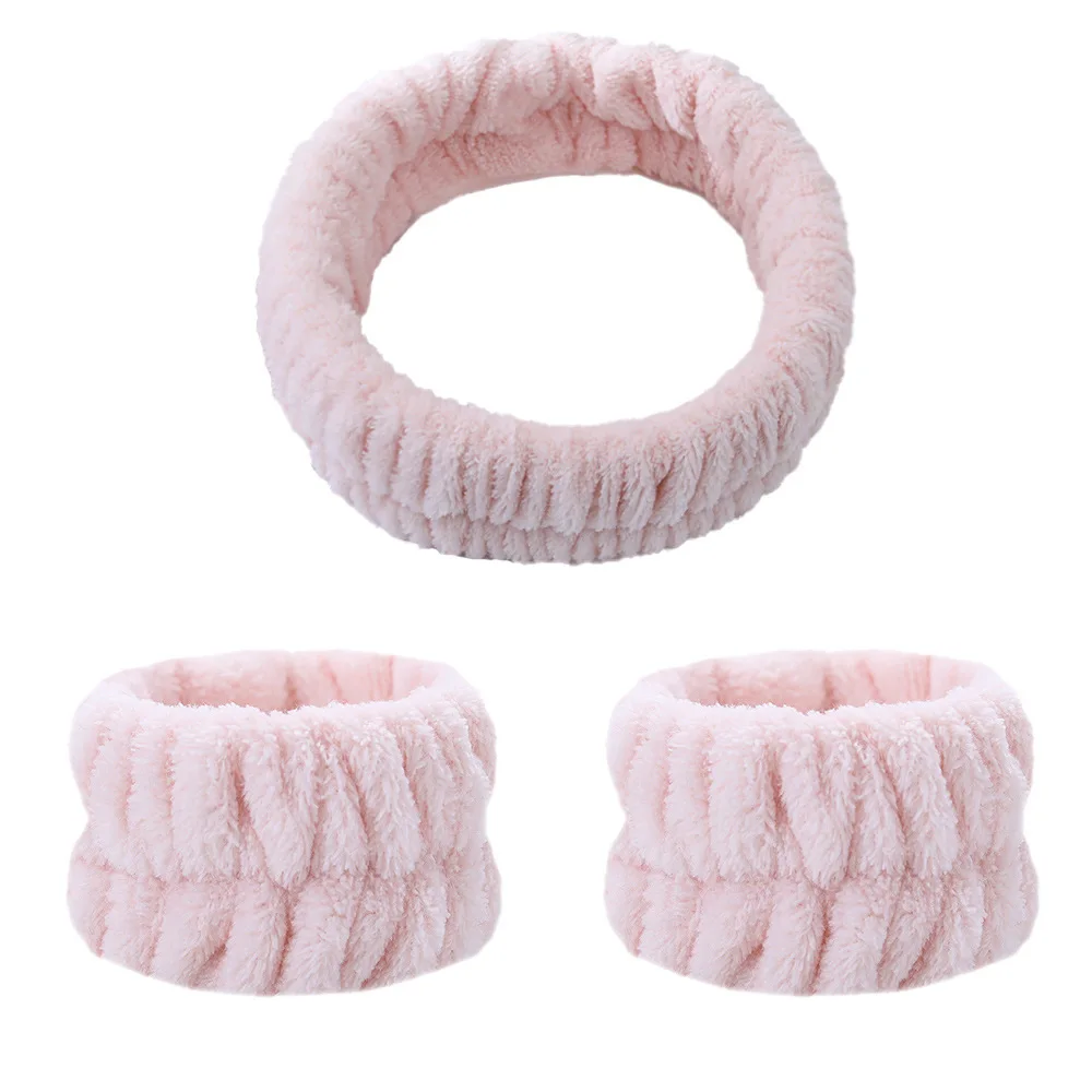 Face Cleansing Hairband and Wristbands