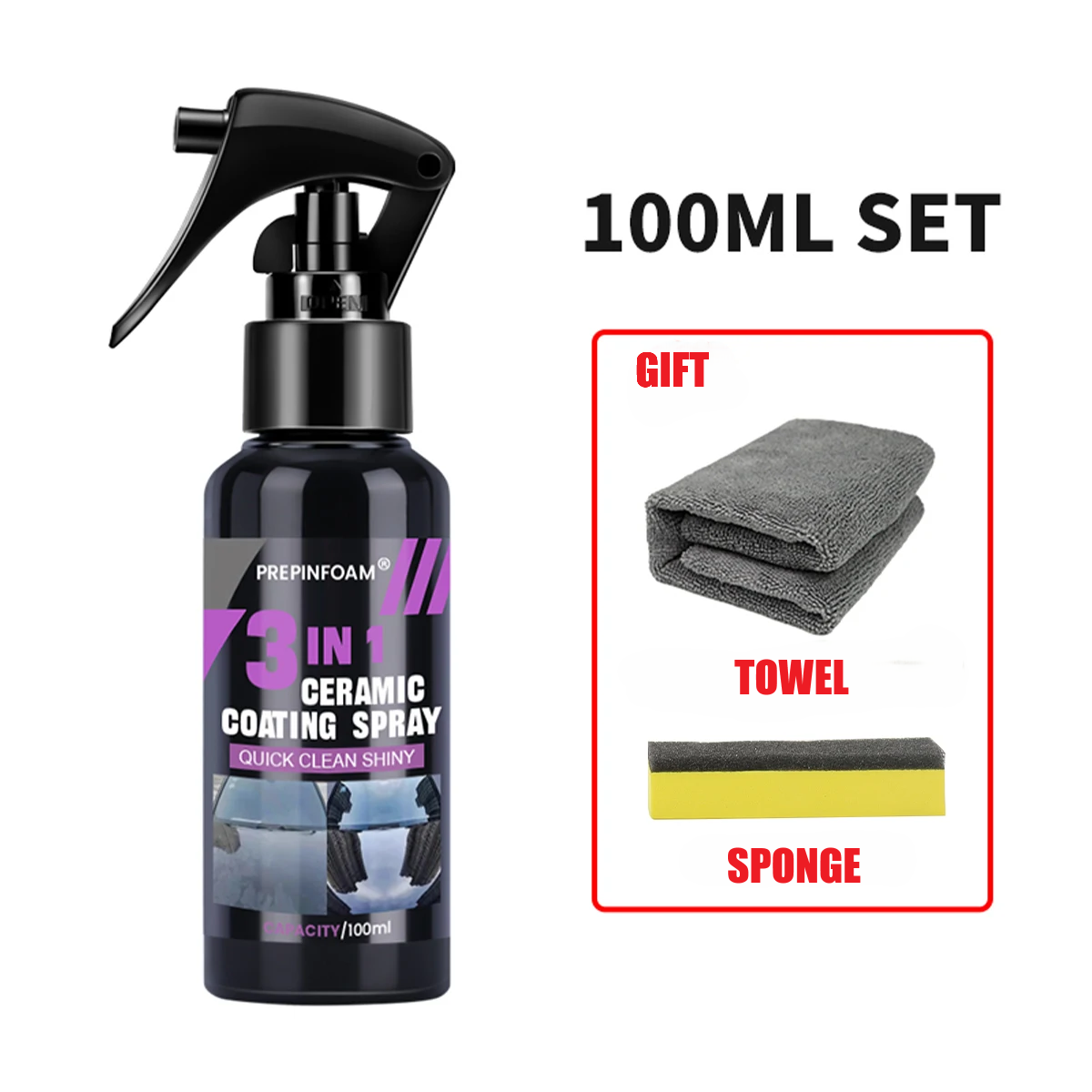 3-in-1 Ceramic Coating Spray