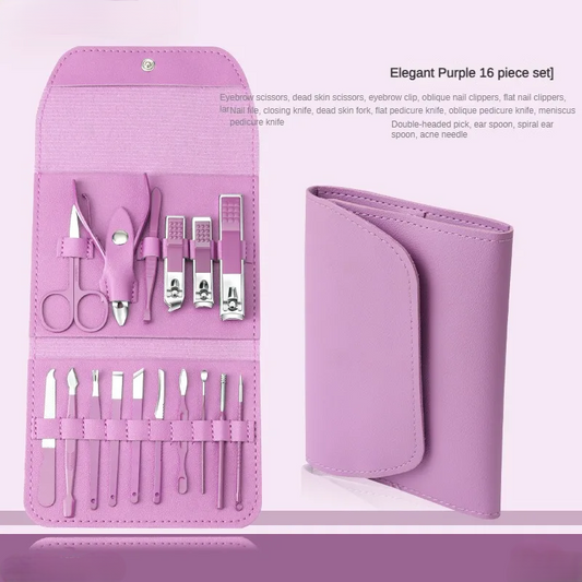 Premium Stainless Steel Manicure & Pedicure Tools