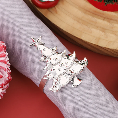 6-Piece Christmas Napkin Rings