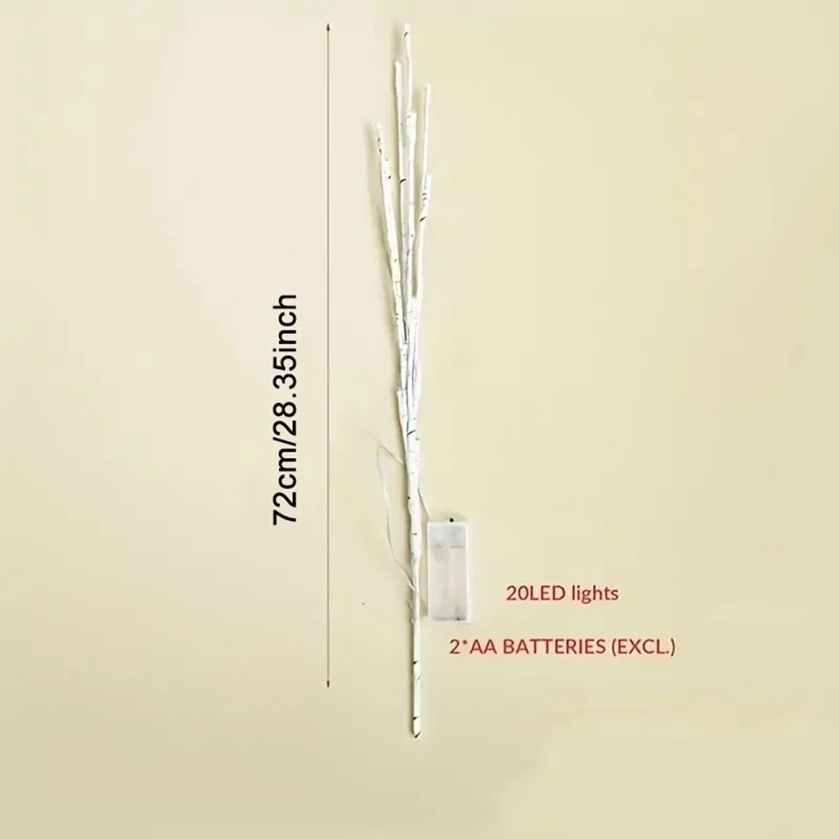 LED Branch Light Decoration (1 Piece)