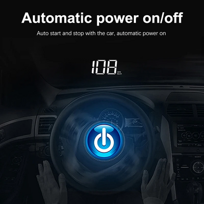 Digital Head-Up Display KM/H Projector for Cars