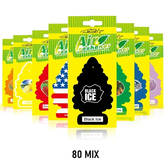 80Pcs Car Scent Tree