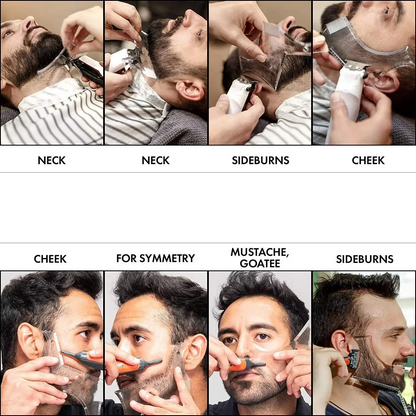 Beard Shaping Comb for Sharp Lines