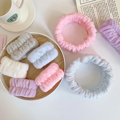 Face Cleansing Hairband and Wristbands