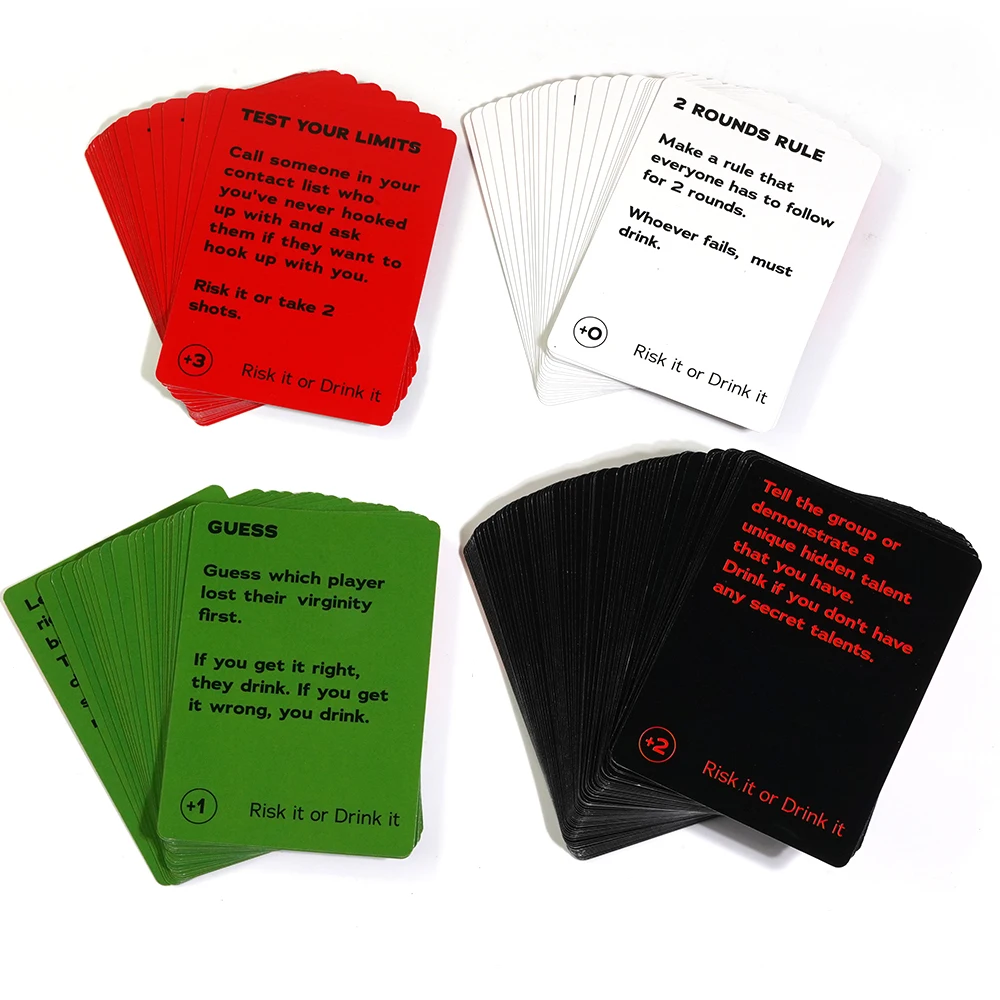 Risk It or Drink It – Adult Card Game