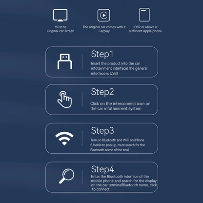 Fast Wireless CarPlay & Android Auto Converter