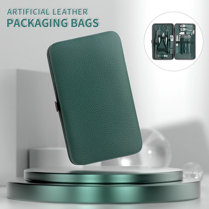 Green Mint Premium Nail & Pedicure Tool Set