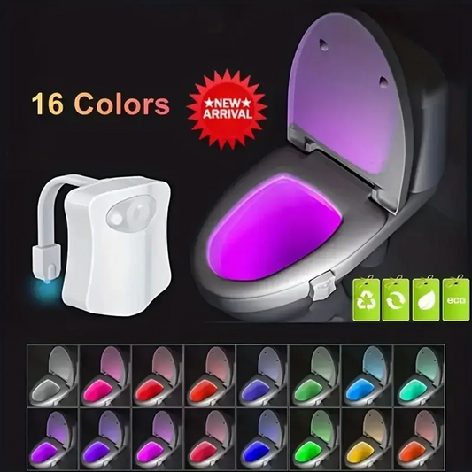 Motion Sensor LED Toilet Night Light