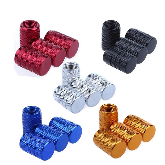 High-Performance Car Tire Valve Stem Caps (4PCS)