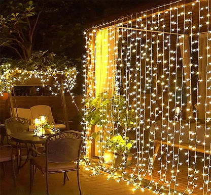 3M LED Curtain String Lights