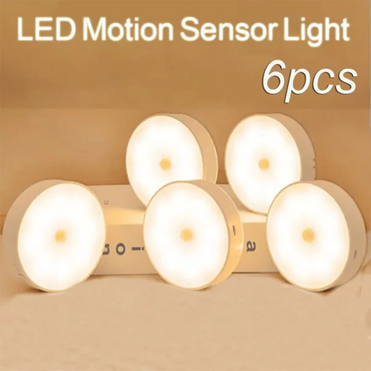 6 Motion Sensor LED Night Light
