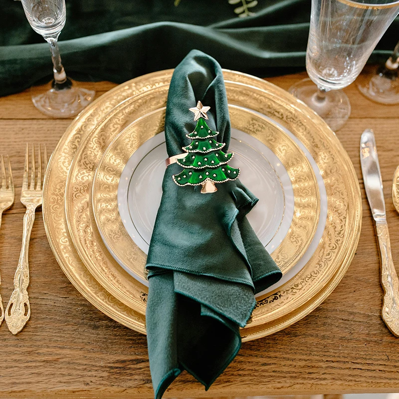 6-Piece Christmas Napkin Rings