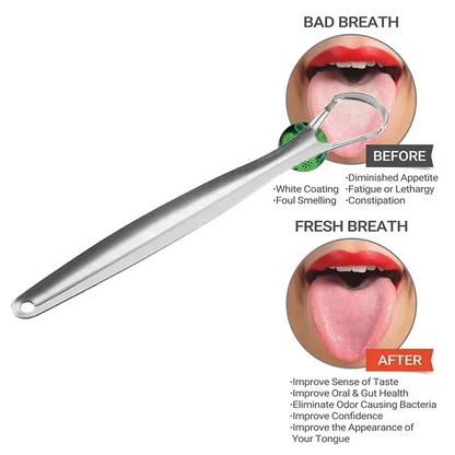 Fresh Breath Tongue Scraper
