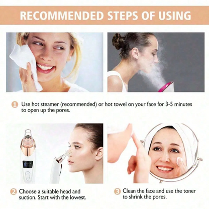 Facial Pore Vacuum for Blackhead & Acne Care