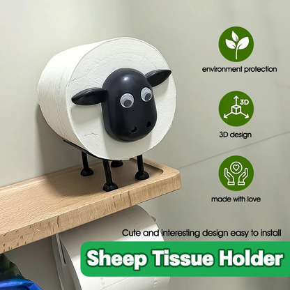 Funny Sheep Toilet Paper Holder (3PCS)