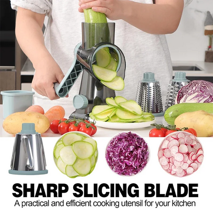 Premium Rotary Kitchen Slicer and Grater