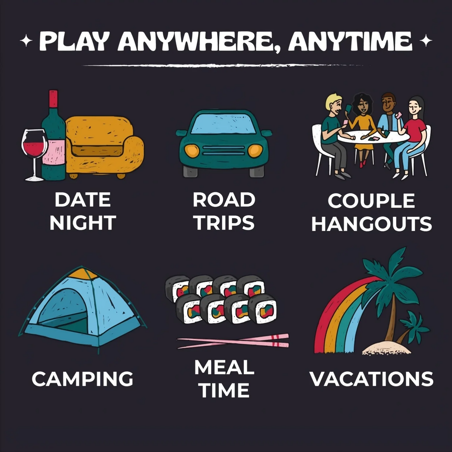 Talking Hearts – Couples Conversation Card Game (200 Questions)