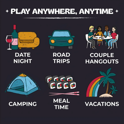 Talking Hearts – Couples Conversation Card Game (200 Questions)