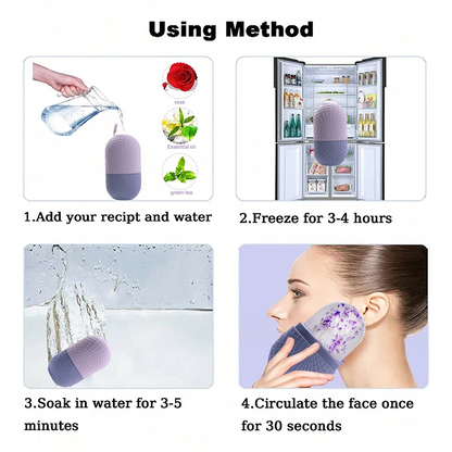 Facial Ice Roller for Cooling and Firming