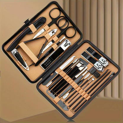 Cappuccino Premium Nail & Pedicure Tool Set